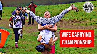 UK Wife Carrying Championships 2019 [upl. by Patin29]