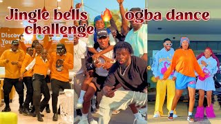 Jingle Ogba dance challenge  Jingle bells speed up dance DWP [upl. by Nosbig]