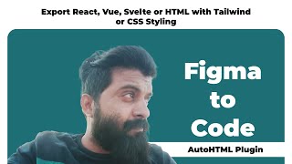 Figma Design to Code  HTML CSS and Frameworks  Figma Plugin [upl. by Velma408]