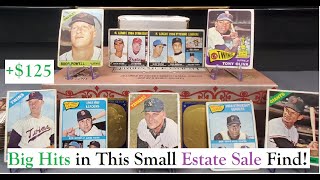 S14 Over 200 vintage cards from 1965  67 and hidding within was a HOF RC and 1966 Roger Maris [upl. by Odama968]