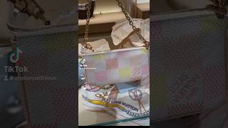 Louis Vuitton Pochette Accessoires in Damierlicious [upl. by Anirtep]