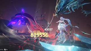 Depths of Illusory Realm V  JINSHI DESTROYED Floor V Wuthering Wave Mobile Gameplay [upl. by Alik]