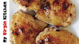 Cheeky Stuffed Chicken Thighs  MYVIRGINKITCHEN [upl. by Anselm]