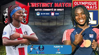 ⚽🎙️ Fleury 91 vs OL Arkema Première League  🔴 🎥 LIVE GameMatch en Direct [upl. by Nahraf142]