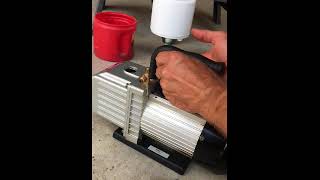 Cleaning the Internal and External Vacuum Pump Filters [upl. by Geoffrey89]