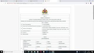 How to apply for Affidavit landconversion in Citizen login [upl. by Damle]