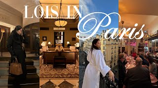 Weekend in Paris vlog  best french bistros to try beautiful Parisian hotel winter in paris❄️❄️ [upl. by Machos]