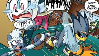 IDW Sonic the Hedgehog Tangle amp Whipser 0 Comic Drama [upl. by Oirottiv191]