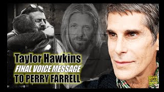 quotFoo Fighters Emotional Return to US Taylors Heartfelt Final Voicemail Message to Perry Farrell🥁 [upl. by Selina]