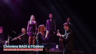 Concert Chimène BADI  À lOdéon le 8 décembre 2023 [upl. by Casilda]