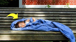 Girl Sleeps in Park Every Night Police Officer Cried So Hard When He Discovered the Reason [upl. by Nnaxor]