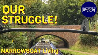 We Had to GIVE UP  We’re STRUGGLING  NARROWBOAT Living Ep121 [upl. by Aon]