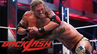 Randy Orton and Edge trade iconic finishers WWE Backlash 2020 WWE Network Exclusive [upl. by Anada]