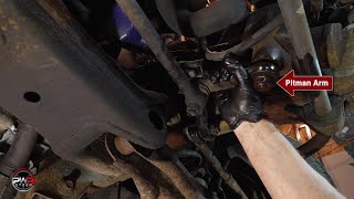 Changing Out a Power Steering Gear Box [upl. by Egor]