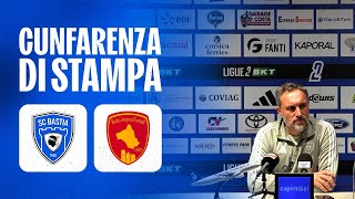 J11  SC Bastia  Rodez AF  A Cunfarenza di stampa di Benoît Tavenot [upl. by Swec303]