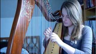 A Thousand Years  Christina Perri Harp Cover [upl. by Havelock]