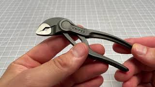 Knipex Cobra XS Mini Pliers Review [upl. by Ahsiak]