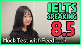 IELTS Speaking Band 85 Mock Test with Feedback [upl. by Orest]