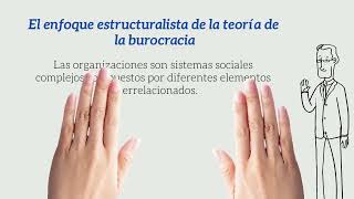 Teoría de la burocracia Enfoque estructuralista [upl. by Celestyn]