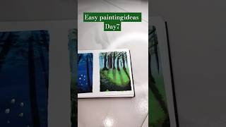 easy painting ideaspainting for beginners shorts painting acrylicpainting easy song [upl. by Opiuuk]