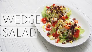 PALEOCANDIDA DIET Wedge Salad  VMerleé [upl. by Karalee]