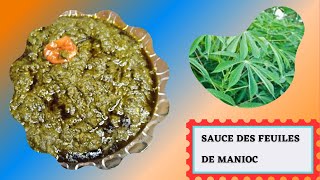 COMMENT PRÉPARER LES FEUILLES DE MANIOC RECETTE  POUR LES DÉBUTANTS [upl. by Schnur351]