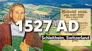 The Schleitheim Confession 1527 First Statement of the Anabaptists Amish Mennonites amp Hutterites [upl. by Ahsinam41]