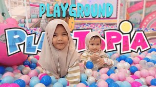 quot PLAYTOPIAquot Playground baru di Mall Lippo Cikarang lengkap menarik amp melatih ketangkasan anak [upl. by Divadnhoj]