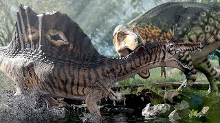 A Lumbering Giant  Life of a Spinosaurus  Path Of Titans [upl. by Alra]