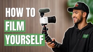 How to Film Yourself Tips for Making Videos Alone [upl. by Kironde]