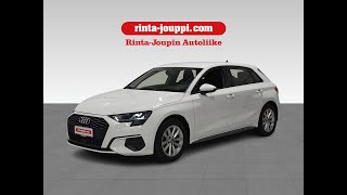 AUDI A3 Sportback 35 TFSI S Tronic2renkaat sporttipenkit vakionope [upl. by Laszlo]