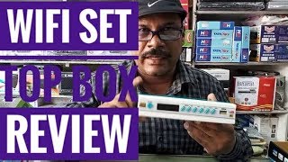 WiFi Set Top Box Bharat Watch TV for Free Review Data Usage How To SetupInstall  QnA [upl. by Schott]