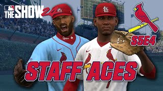 Cutliff amp Hence Staff Aces  MLB The Show 24 Cardinals Franchise  S5E4 [upl. by Det]