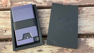 Ekster Astral Aluminum Cardholder Unboxing  Men’s EDC RFID Front Pocket Wallet [upl. by Vinaya]