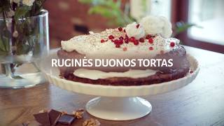 Ruginės duonos tortas [upl. by Aneda910]