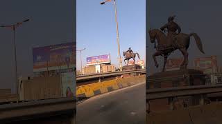 Chhatrapati Shivaji Maharaj Statue Kranti Chauk Chh Sambhajinagar [upl. by Einberger346]