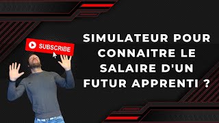 Comment connaitre le salaire dun apprenti  Simulateur de salaire contrat dapprentissage [upl. by Reviere]