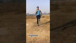 Highknee exercise ytshorts shorts youtubeshorts shortsfeed [upl. by Naihs499]