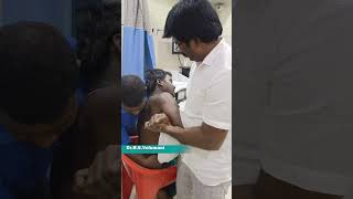 SHOULDER DISLOCATION TREATMENT  தோள்பட்டை மூட்டு விலகல்  Puttur kattu  vadapalaniputturkattu [upl. by Yelyab]