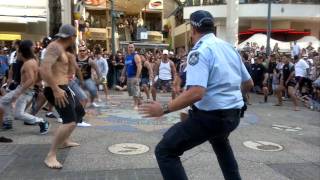 Flash Mob Haka Surfers Paradise 110911MP4 [upl. by Yaker]