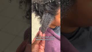 Low PorosityIs your hair like this😮‍💨shorts fypシ naturalhair haircare hairstyles dryhair [upl. by Keryt267]