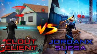 CLOUT CLIENT VS JORDANX amp SUESA 🤣 [upl. by Atnahs]