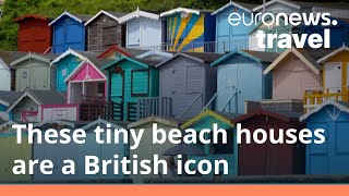 Rained off Beach huts are the very British way to spend time in damp seaside towns [upl. by Bechler]