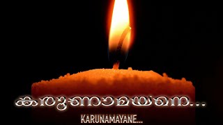 Karunamayane Karunamayane Krooshil enikkayi marichavane song lyrics [upl. by Nwahsyd763]