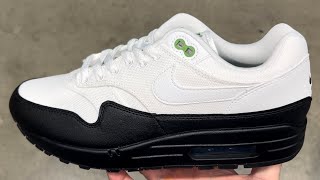 Nike Air Max 1 Chlorophyll White Black Shoes [upl. by Zoha]