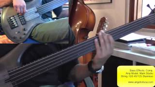 Giugno 73  Fabrizio De Andrè  Intro Bass Solo  Bass Cover Ita [upl. by Irehj471]