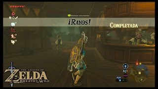 MISIÓN SECUNDARIA ¡RAYOS  CASCO DE AISLANTE  TLOZ BREATH OF THE WILD [upl. by Doscher]