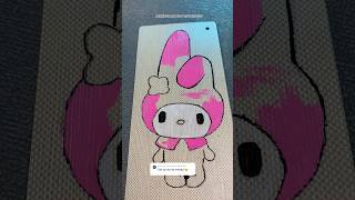 My melody done Next acrylicpainting painting reels artandcraft reels artist drawing [upl. by Lada507]