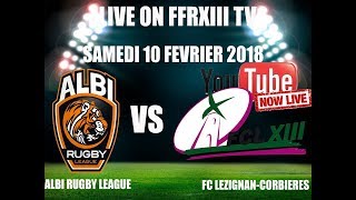 ALBI RUGBY LEAGUE XIII  FC LEZIGNAN XIII [upl. by Nyra]