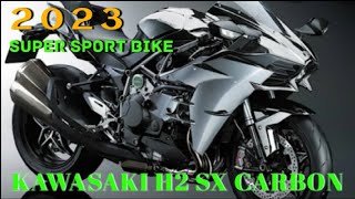 2023 NEW KAWASAKI H2 SX CARBON SUPER BIKEkawasaki aldevamoto4078 [upl. by Janeta325]